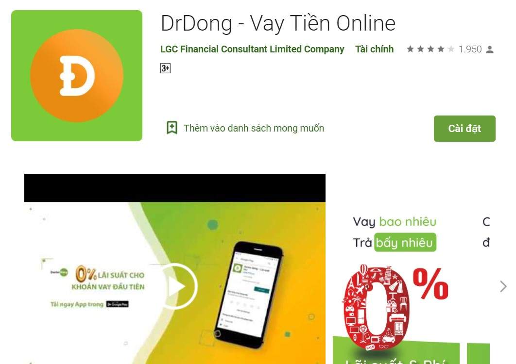 tìm kiếm app Doctor Đồng