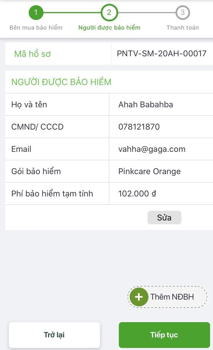 Kiểm tra lại thông tin hợp đồng