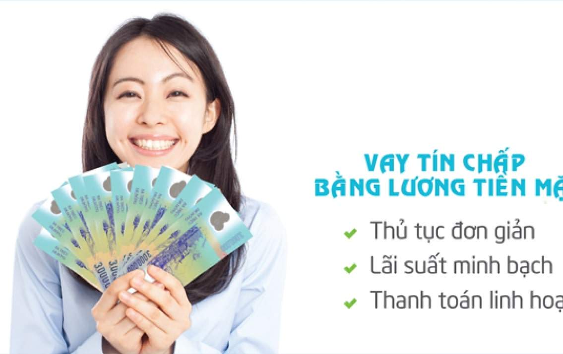 Lãi suất vay tiền mặt không thế chấp