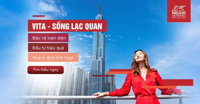 VITA- Sống lạc quan bảo hiểm bệnh hiểm nghèo toàn diện Generali