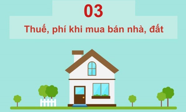 3 loại thuế phí khi mua bán nhà đất