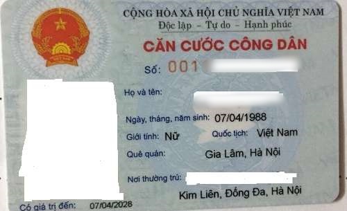 3 số đầu căn cước công dân