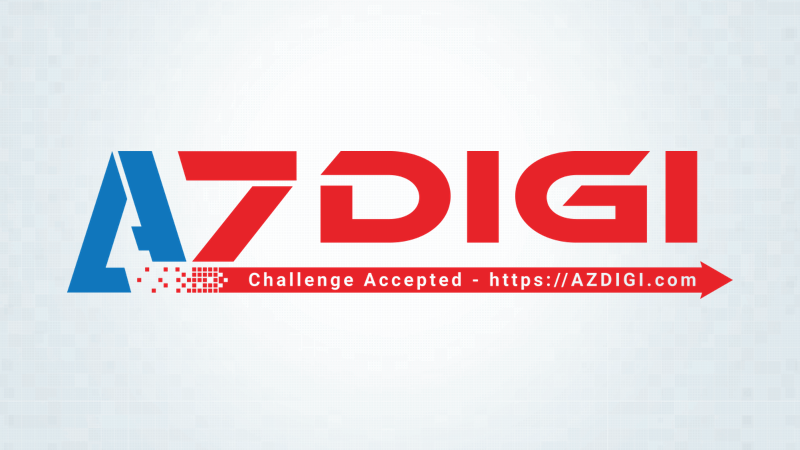 AZDIGI Logo Mua tên miền .vn ở đâu uy tín tốt nhất Việt Nam 2021