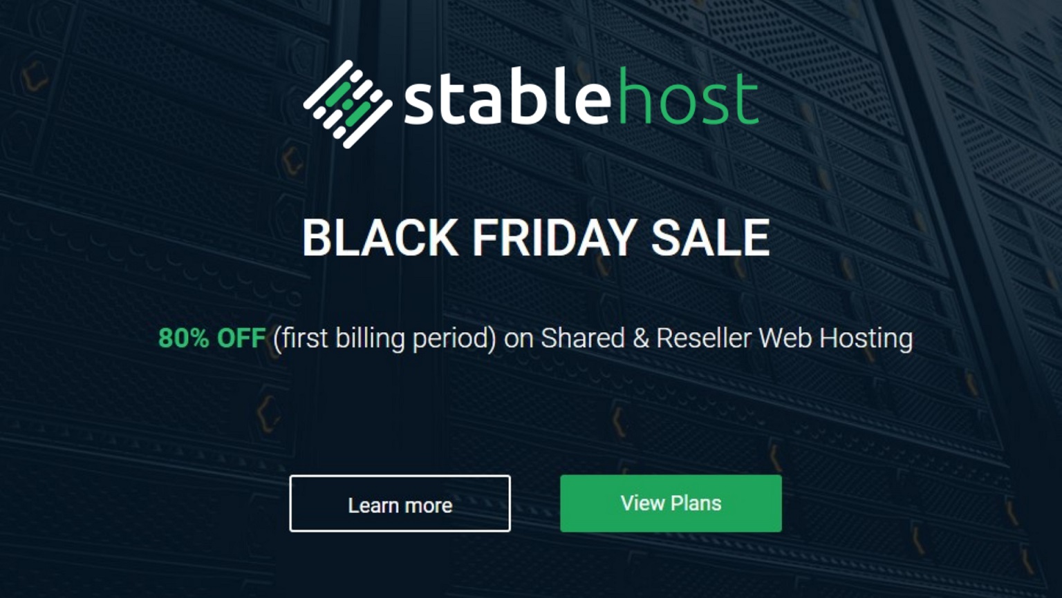 Black Friday StableHost Mua tên miền, hosting ở đâu uy tín nhất 2021