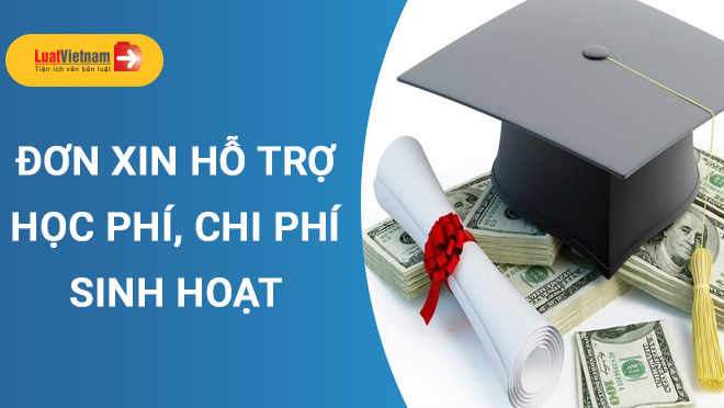 đơn xin hỗ trợ học phí cho sinh viên sư phạm