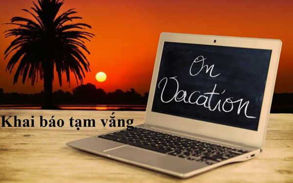 khai báo tạm vắng