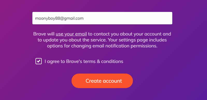 add email brave publisher