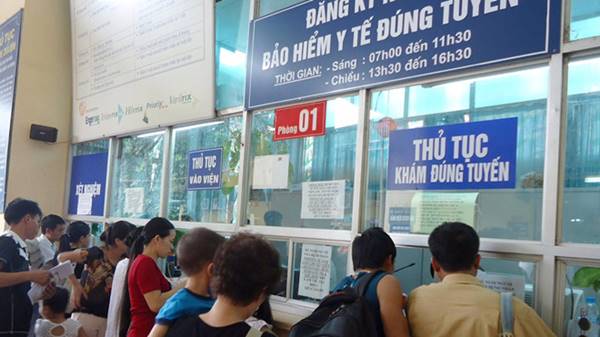 Người bệnh phải có 1 bản kê chi phí khám chữa bệnh
