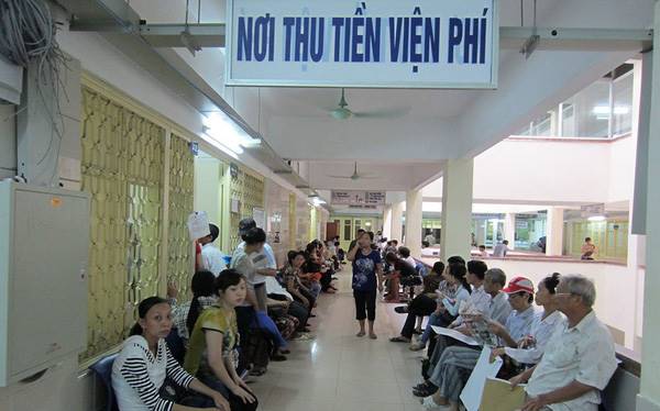 thanh toán viện phí không dùng tiền mặt