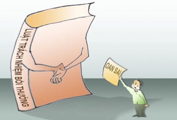 bồi thường thiệt hại trong các vụ án oan sai