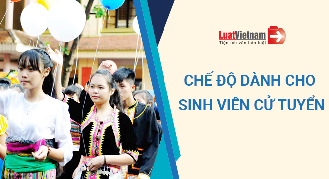 Chế độ dành cho sinh viên cử tuyển