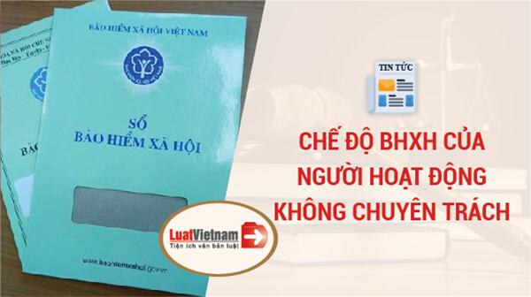 Chế độ bảo hiểm xã hội cho người hoạt động không chuyên trách