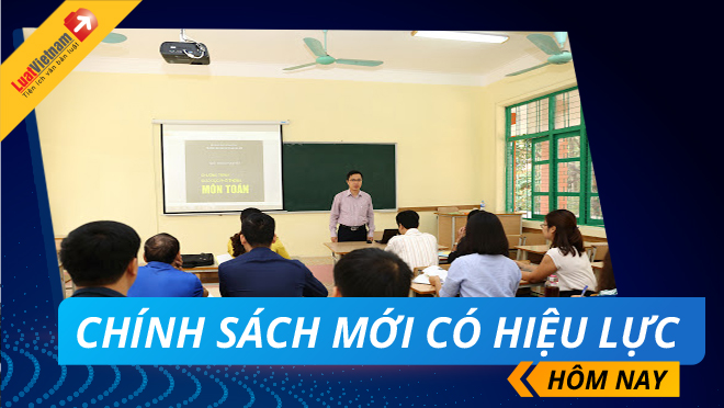 Chính sách mới có hiệu lực 20/11/2020 chinh sach moi co hieu luc 20/11/2020
