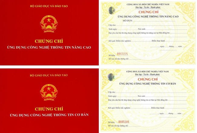 thời hạn của các loại chứng chỉ, giấy phép về giáo dục