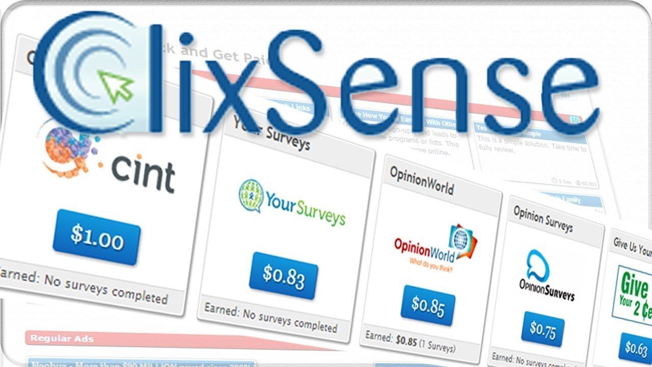 clixsense la gi lam khao sat kiem tien online moi nhat 2 Clixsense là gì? Hướng dẫn kiếm tiền online tại ClixSense (ySense) mới nhất