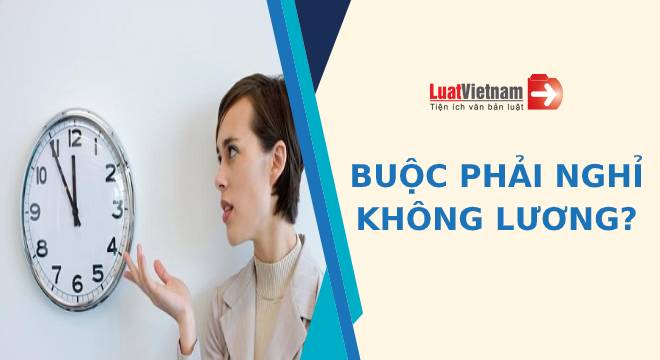Công ty có được cho người lao động nghỉ không lương hay không?