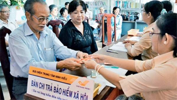 điểm chi trả bảo hiểm xã hội