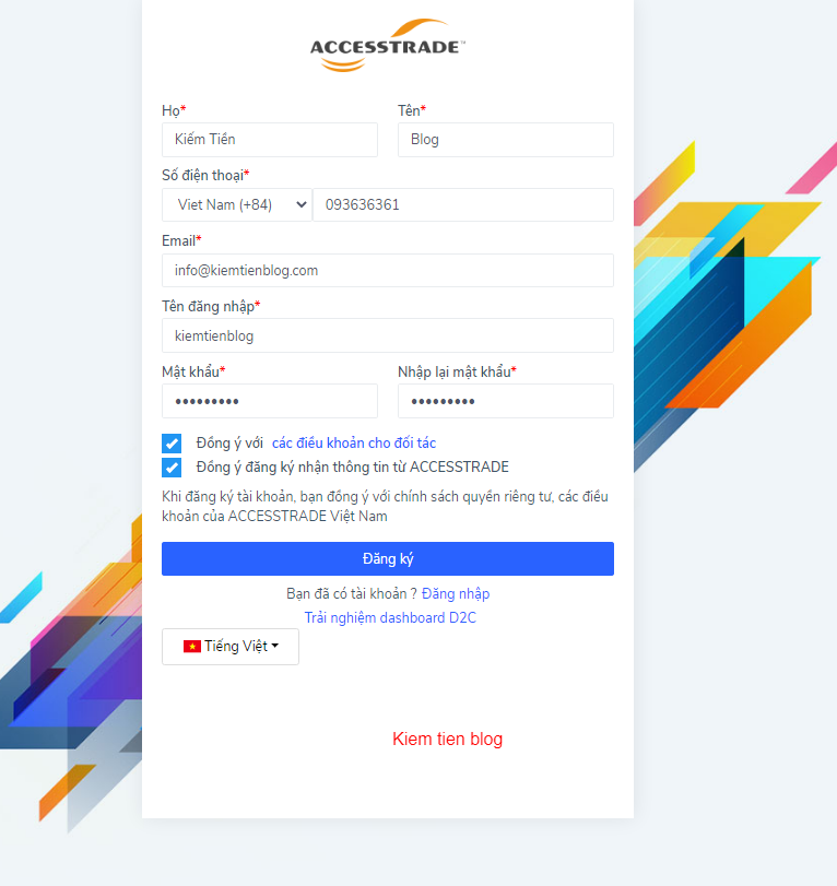 d2c D2C là gì? đăng ký ra sao? đăng nhập D2C Accesstrade thế nào?