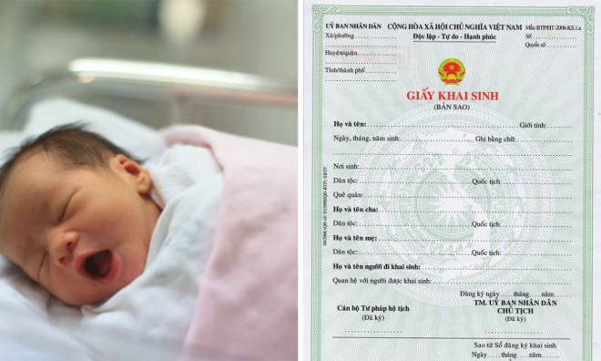 Đăng ký khai sinh muộn cho con