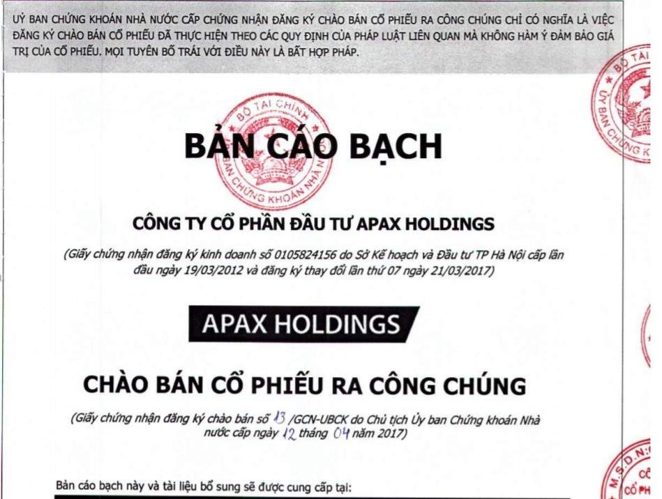 Hồ sơ niêm yết chứng khoán