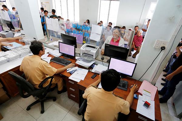 đăng ký xe máy chuyên dùng tạm thời
