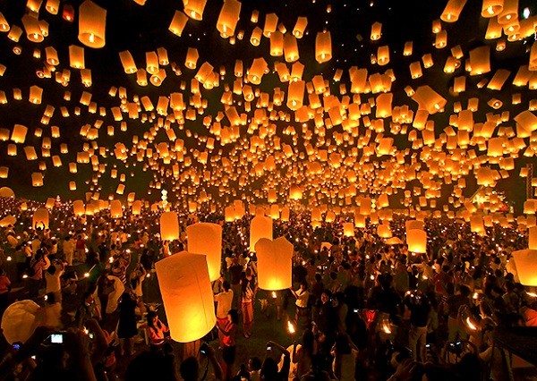 Loại đèn nào không được thả vào Trung thu?