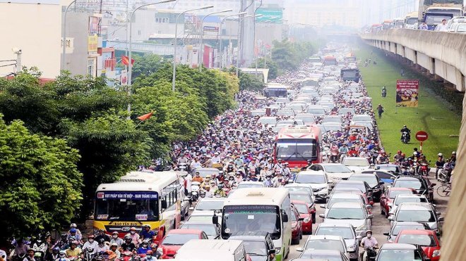 ​TP. Hà Nội điều chỉnh khung giờ cao điểm 