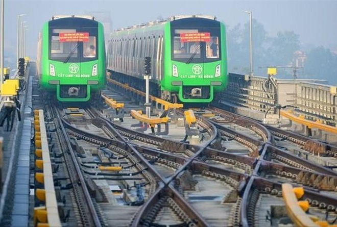 đưa đường sắt Cát Linh - Hà Đông vào hoạt động trong 2020