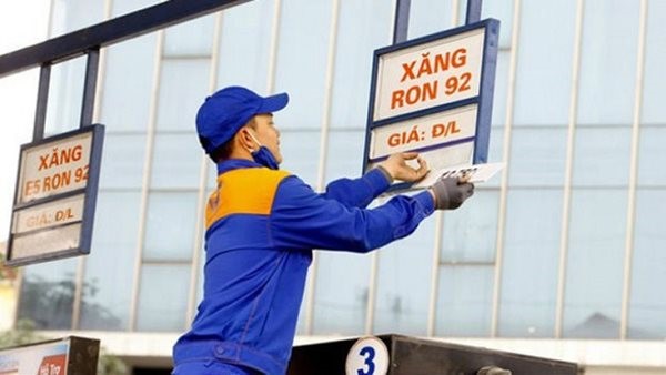 Giá xăng dầu từ 16/8/2019