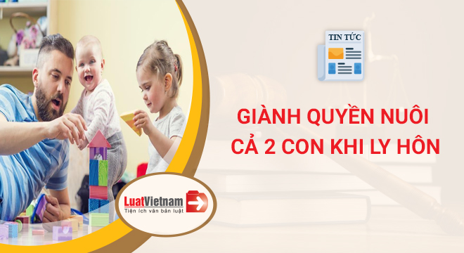 gianh quyen nuoi ca 2 con khi ly hon
