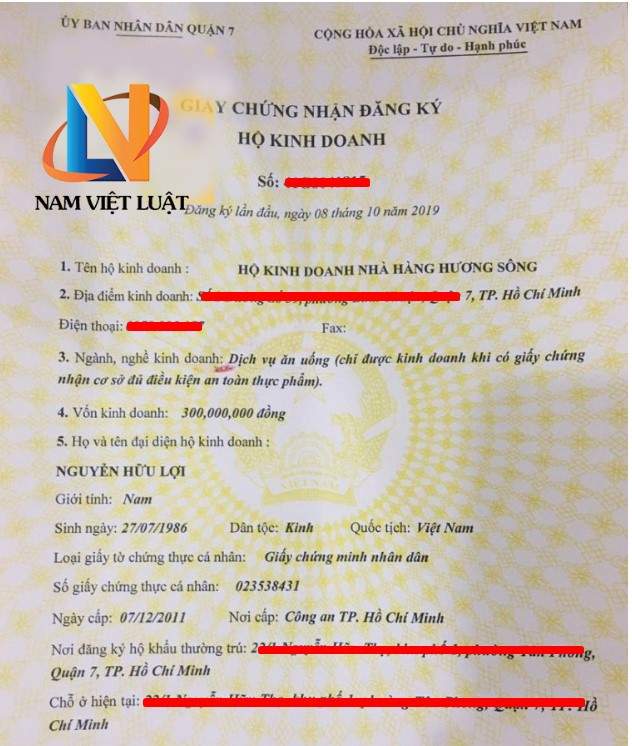 Giấy phép đăng ký kinh doanh