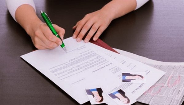 Giấy tờ trong hồ sơ xin việc