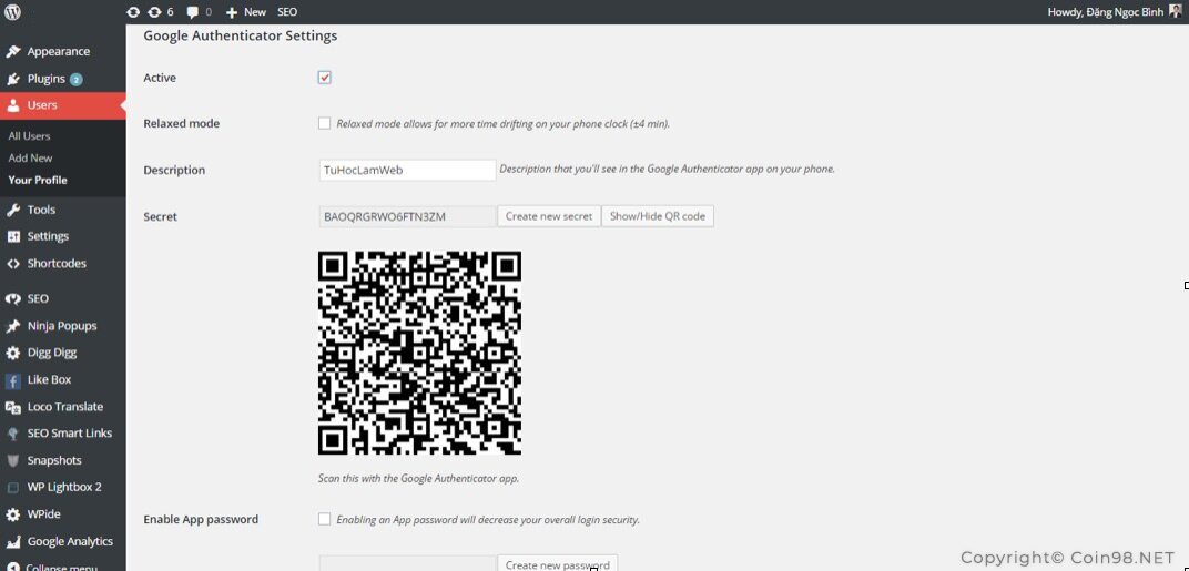 google-authenticator-wordpress-QR