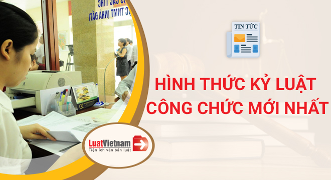 hình thức kỷ luật công chức