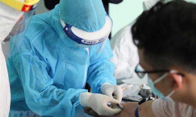 Học sinh phải khai báo y tế trước khi đi thi
