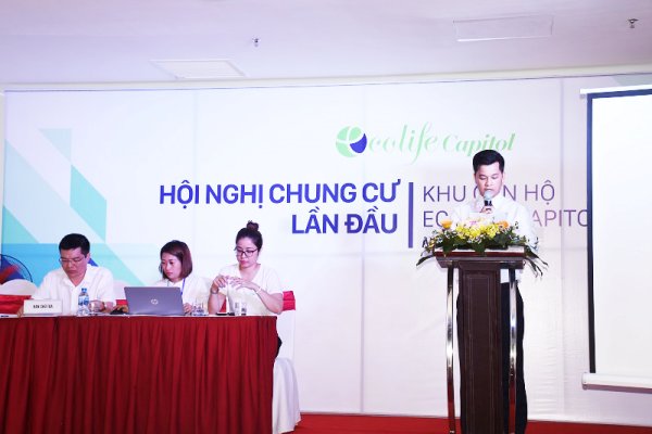 biểu quyết tại hội nghị nhà chung cư