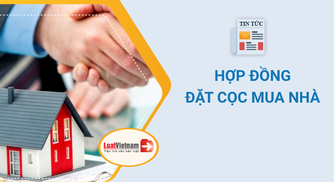 hợp đồng đặt cọc mua nhà