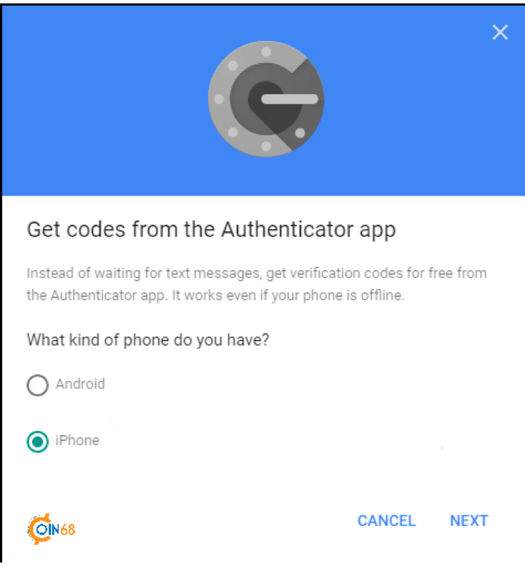 Hướng dẫn cài đặt ứng dụng Google Authenticator cho tài khoản Google