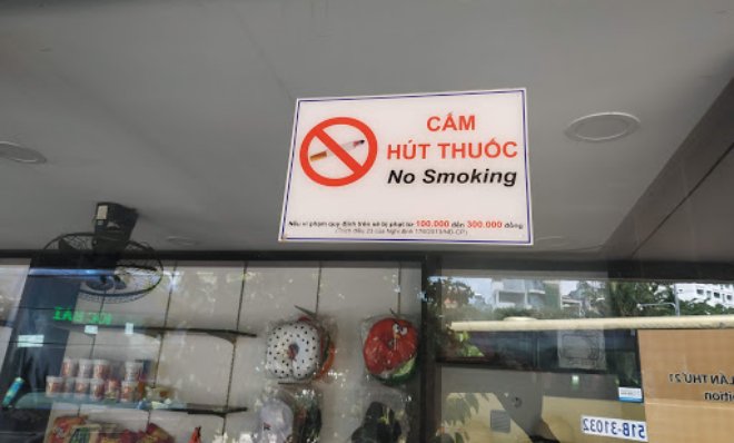 Hút thuốc lá tại nơi cấm