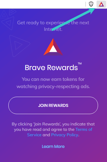 join rewards trình duyệt brave