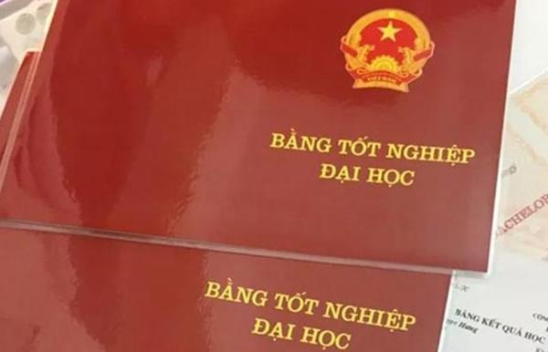 không ghi hình thức đào tạo trên bằng đại học