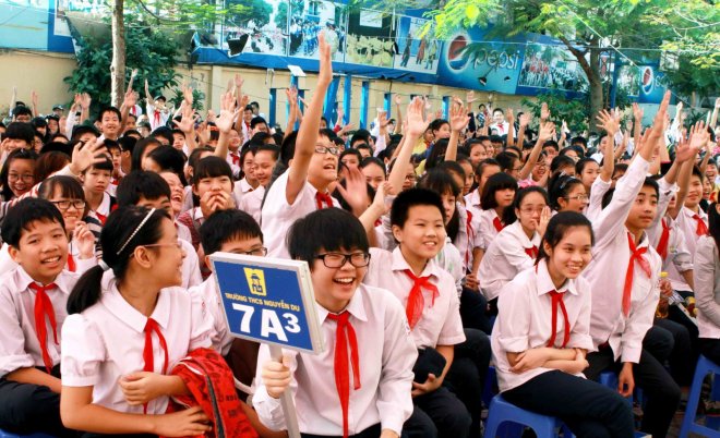 Không so sánh học sinh với nhau
