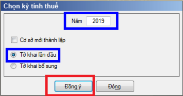 cách lập tờ khai lệ phí môn bài