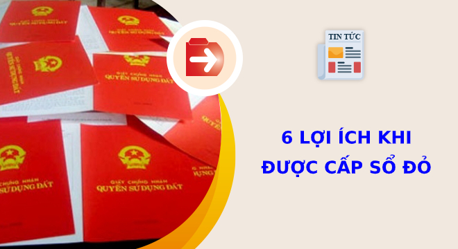 lợi ích của sổ đỏ