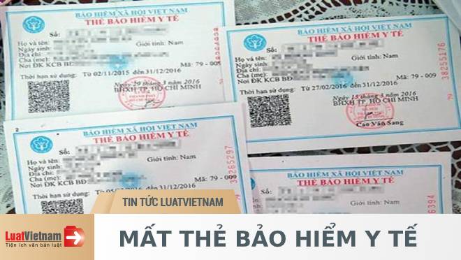 Mất thẻ bảo hiểm y tế, thủ tục cấp lại thế nào?