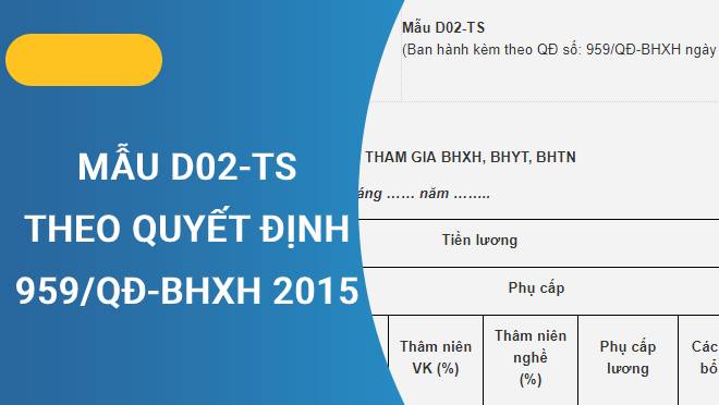 Mẫu D02-TS và hướng dẫn cách lập chuẩn cho “dân kế toán”