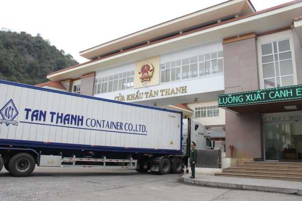 Chính thức mở cửa khẩu Tân Thanh và Cốc Nam để vận chuyển hàng hóa