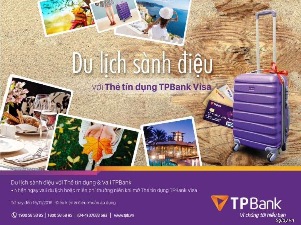 Mở thẻ TPBank hôm nay nhận quà liền tay