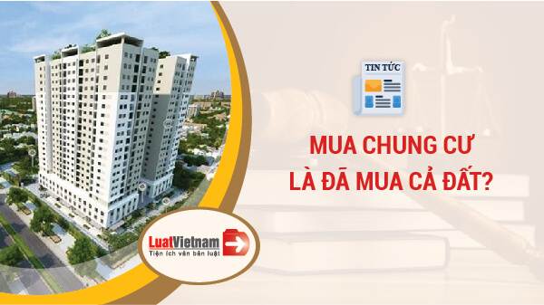 Mua chung cư người dân đã mua cả đất
