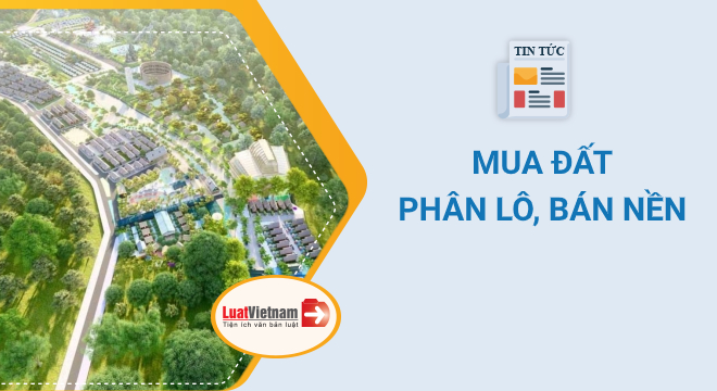 mua đất phân lô bán nền